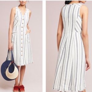 Anthropologie Maeve Dress Linen 12
